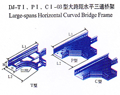 dj-tI、pI、cI-03型大跨距水平三通橋架